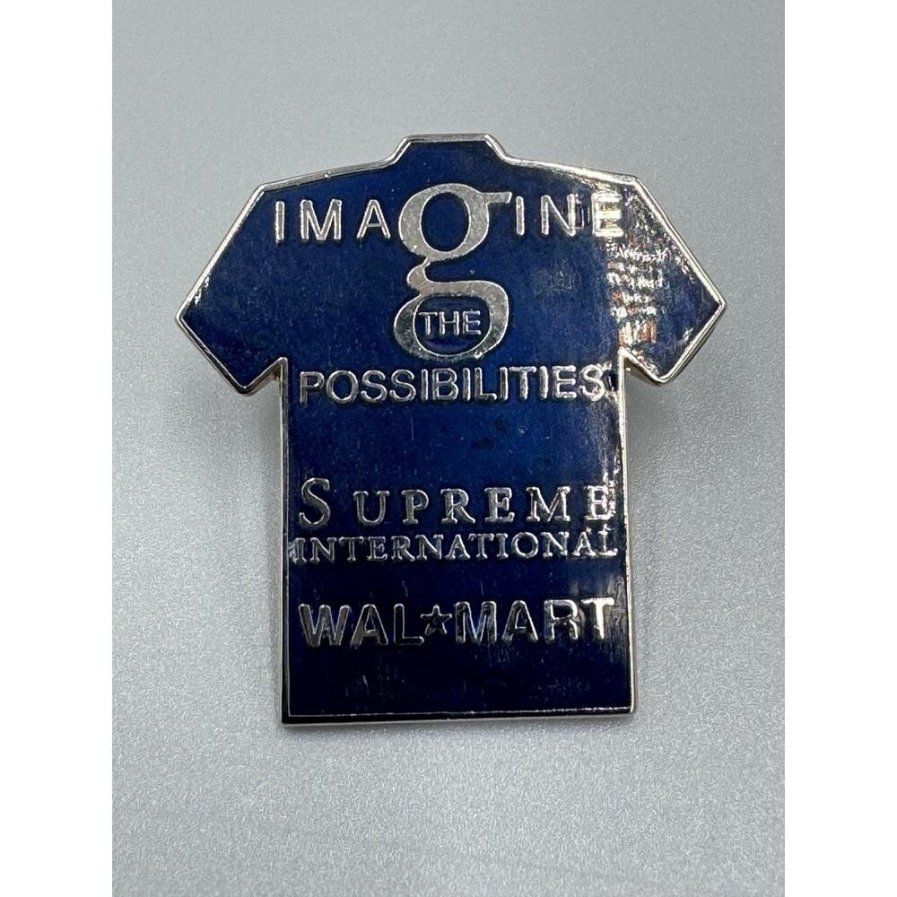 Walmart Imagine The Possibilities Supreme International Shirt Shaped Lapel Pin